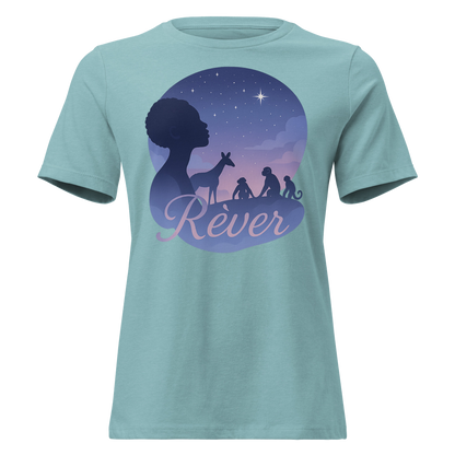Women's Relaxed T-Shirt ✨ Rêver – To Dream ✨