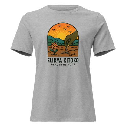 Women's Relaxed T-Shirt ✨ Elikya Kitoko – L’Espoir est Beau ✨
